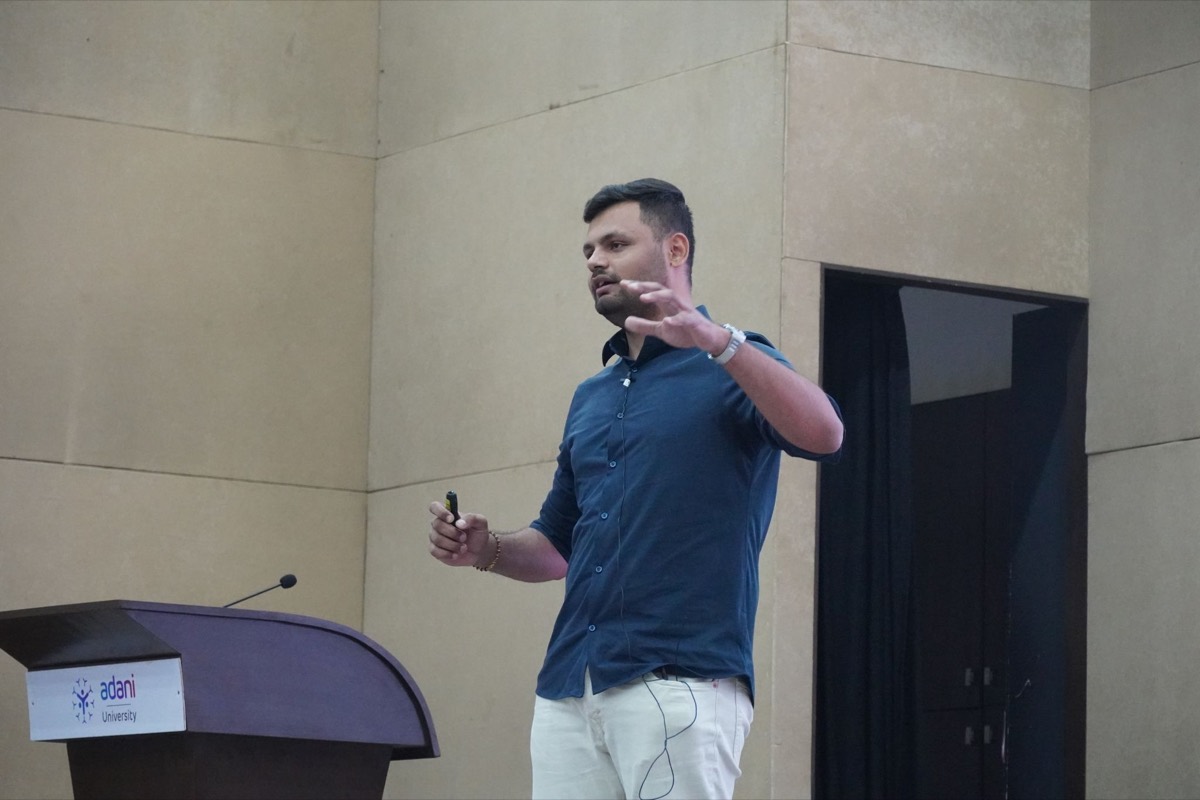 Invited talk at Adani University